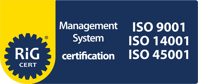 RiG Cert - сертификация ISO 9001, ISO 14001, ISO 45001